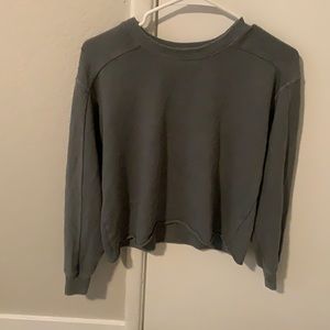 Size extra small green long sleeve